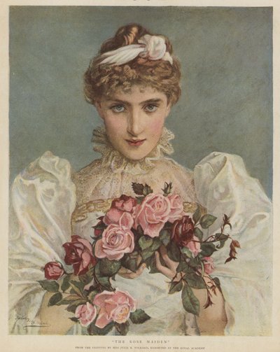 La jeune fille à la rose - Julia Bracewell Folkard